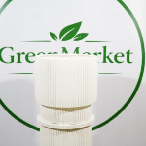 VEGA PLASTİK SAKSI BEYAZ - 30-40CM