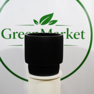 VEGA PLASTİK SAKSI SİYAH - 30-40CM